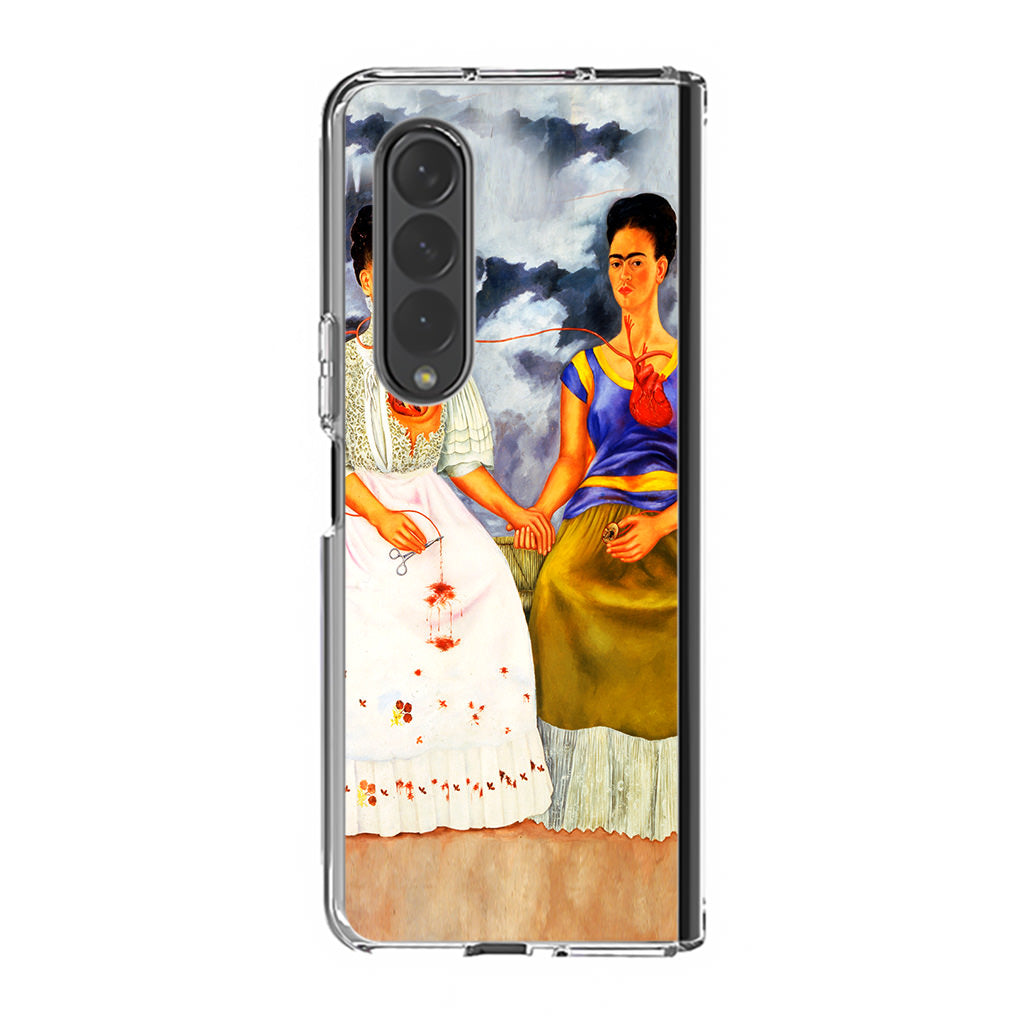 Frida Kahlo The Two Fridas Samsung Galaxy Z Fold 3 Case