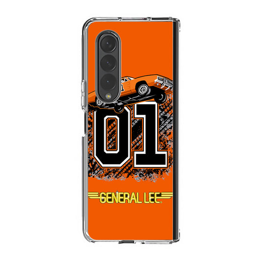 General Lee 01 Samsung Galaxy Z Fold 3 Case