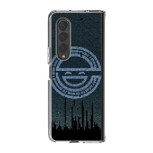 Ghost In The Shell Laughing Man Samsung Galaxy Z Fold 3 Case