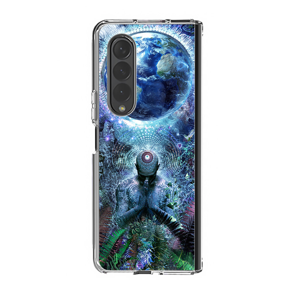 Gratitude For The Earth And Sky Samsung Galaxy Z Fold 3 Case