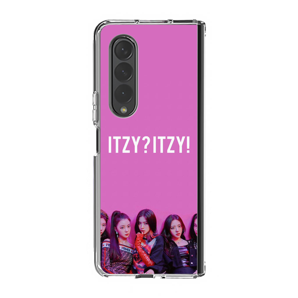 Itzy Poster Samsung Galaxy Z Fold 3 Case