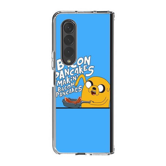 Jake Bacon Pancakes Samsung Galaxy Z Fold 3 Case