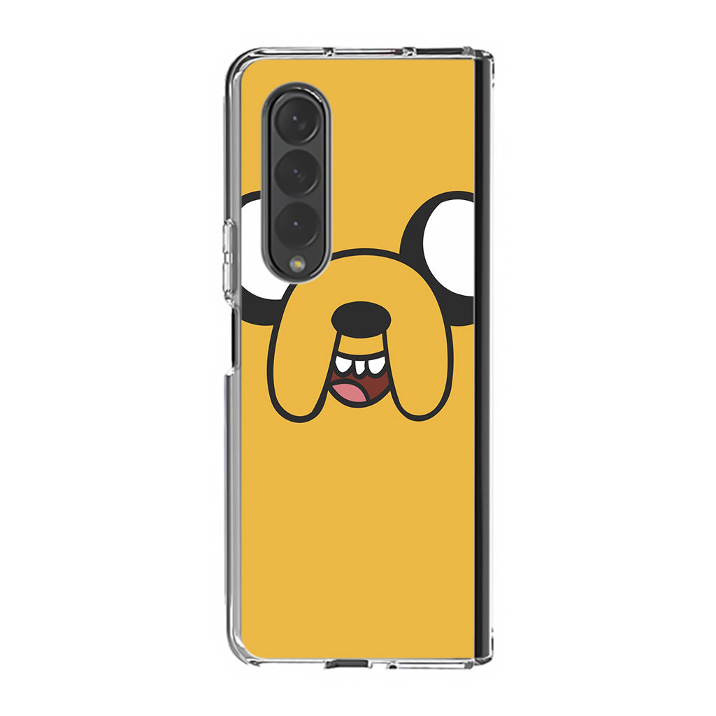 Jake The Dog Face Samsung Galaxy Z Fold 3 Case