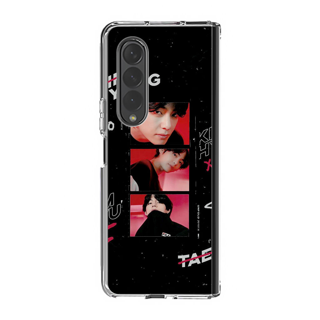 Kim Tae-hyung BTS Samsung Galaxy Z Fold 3 Case