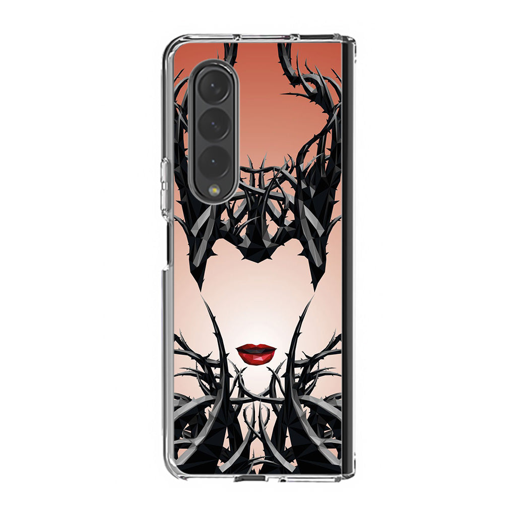 Maleficent Art Samsung Galaxy Z Fold 3 Case