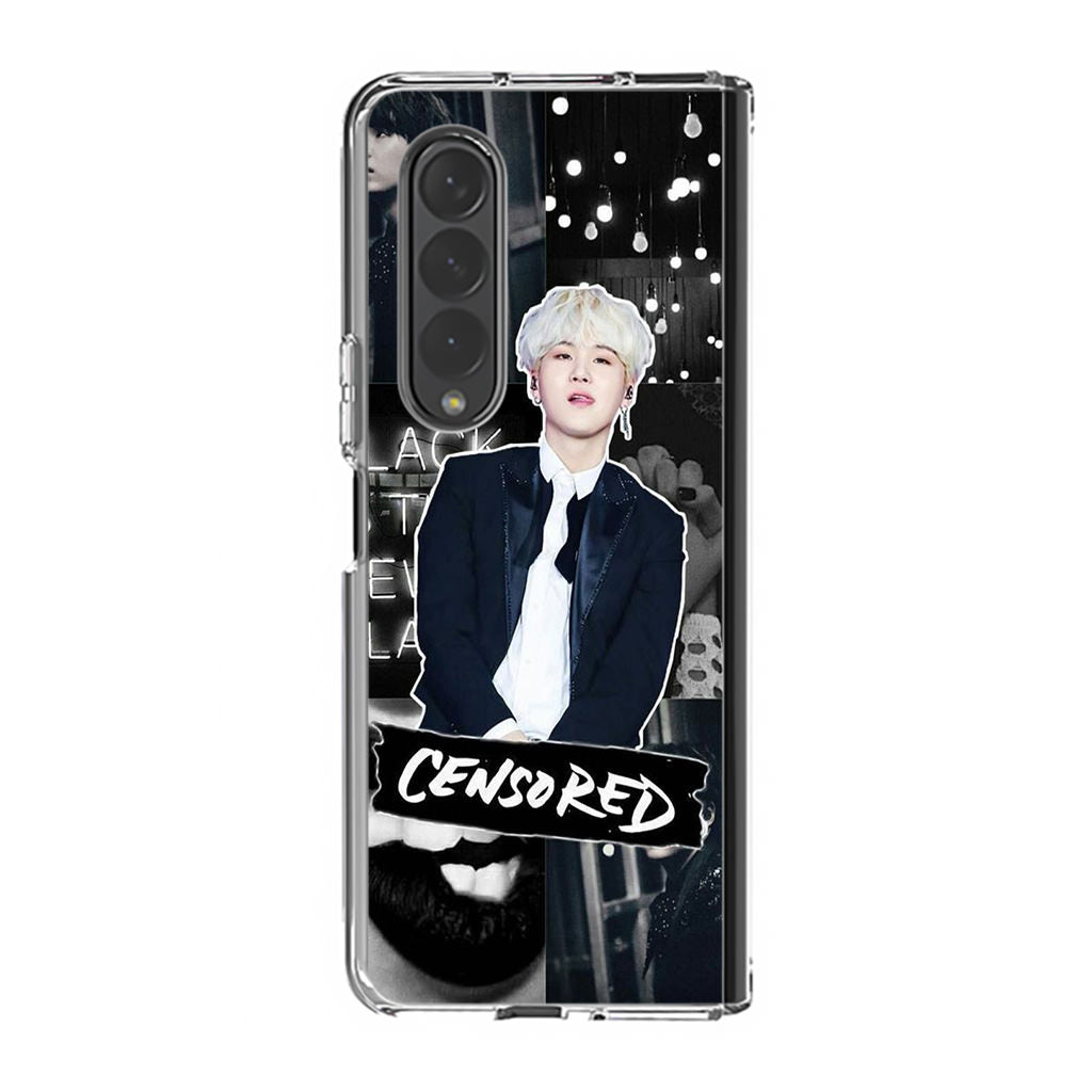 Min Yoongi 2 Samsung Galaxy Z Fold 3 Case