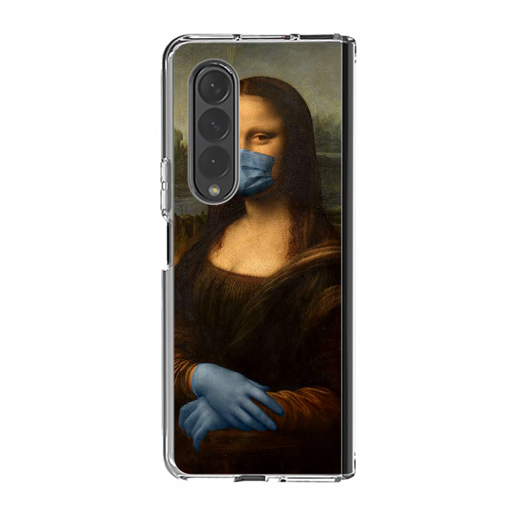 Monalisa As Surgeon Samsung Galaxy Z Fold 3 Case