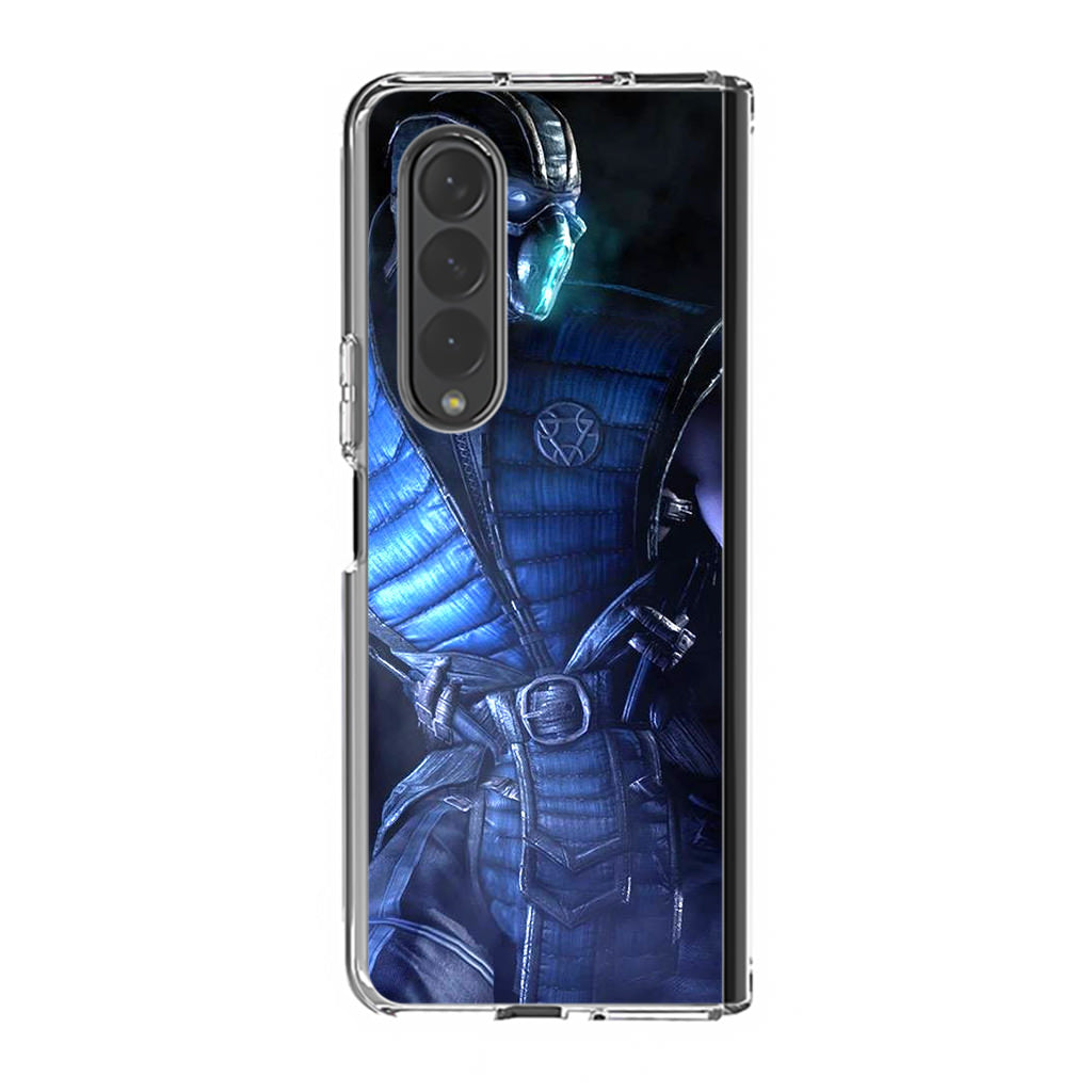 Mortal Kombat X Sub Zero Samsung Galaxy Z Fold 3 Case