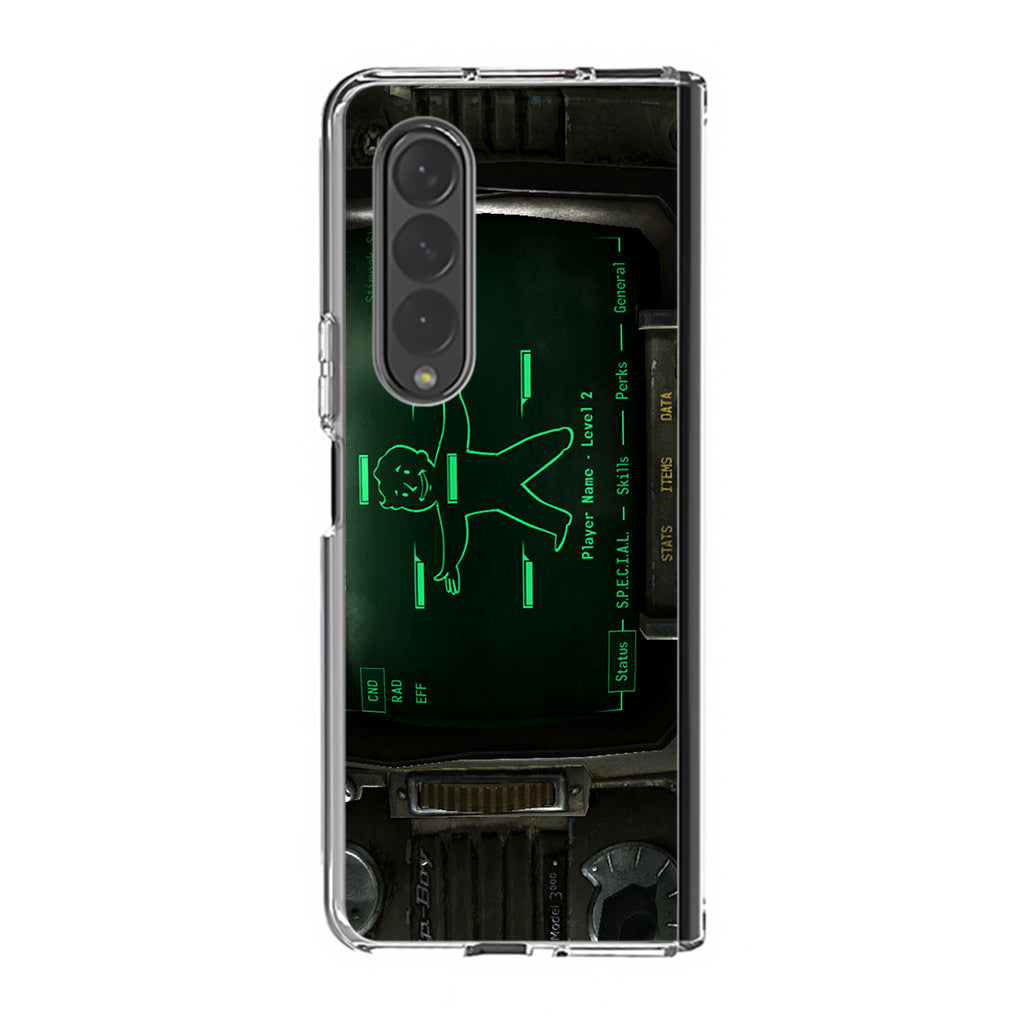 Pip-boy 3000 Samsung Galaxy Z Fold 3 Case