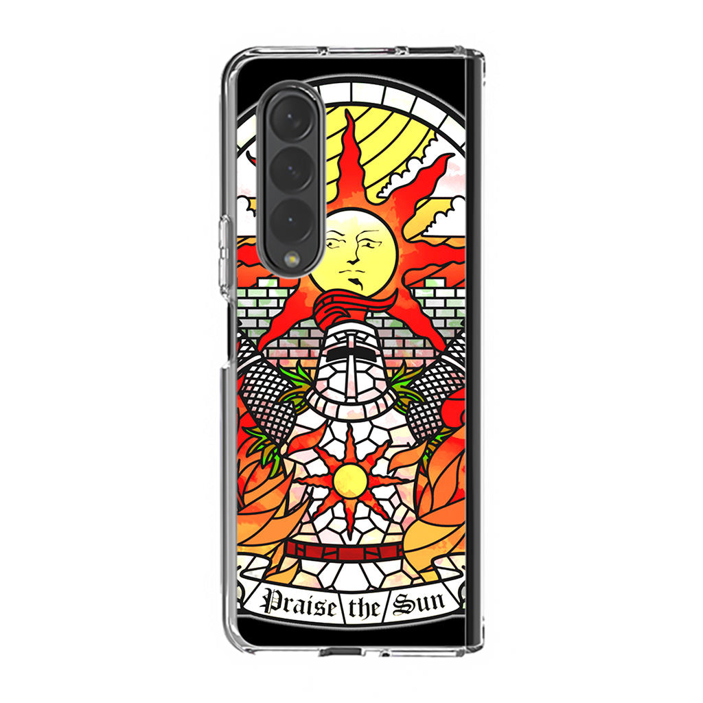 Praise The Sun Art Samsung Galaxy Z Fold 3 Case