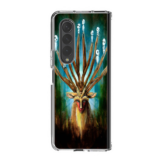 Princess Mononoke Forest Spirit Samsung Galaxy Z Fold 3 Case