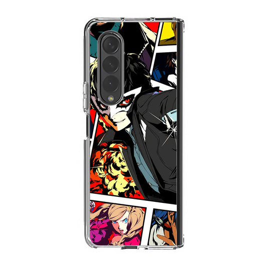 Protagonist Collage Art Samsung Galaxy Z Fold 3 Case