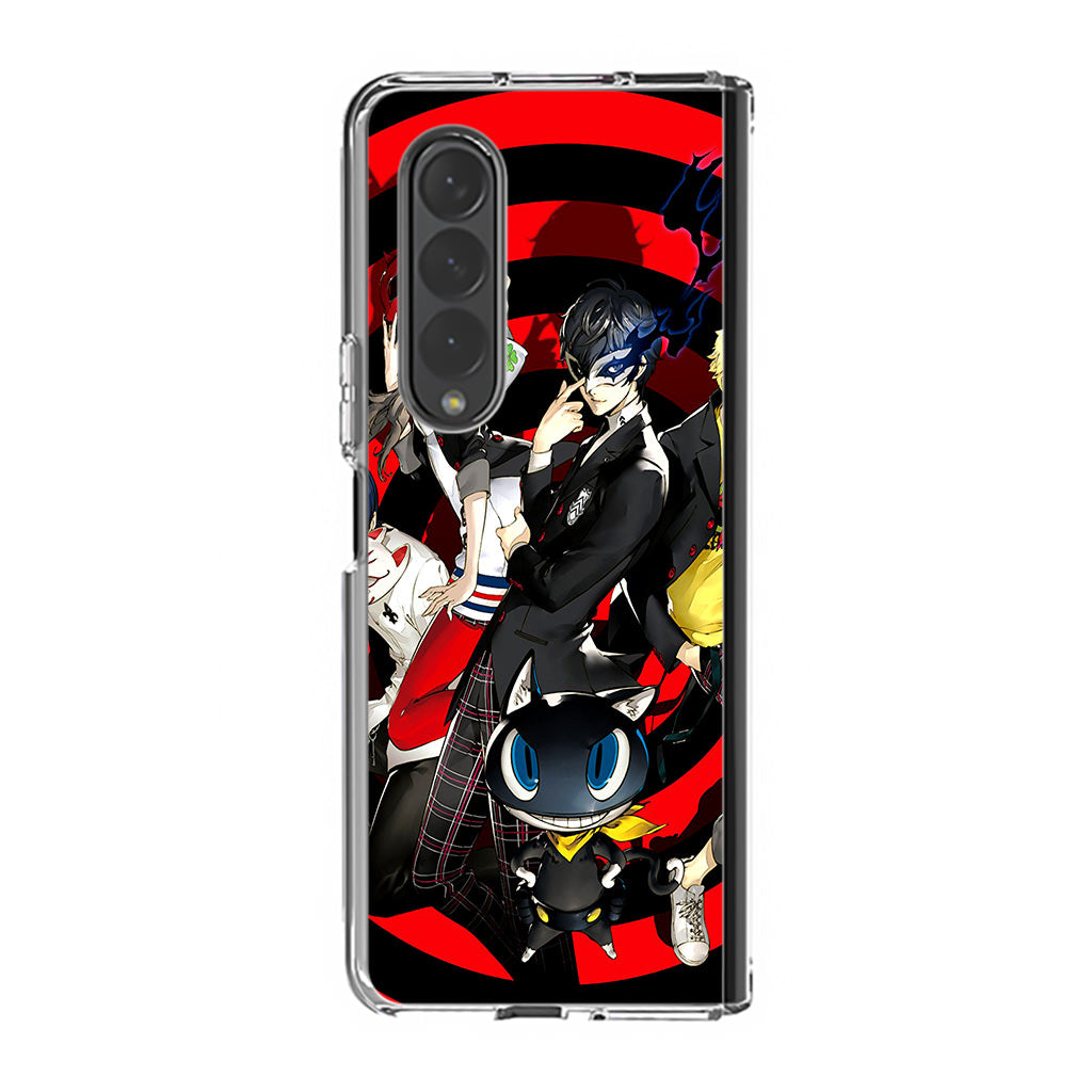 Protagonist Joker And Friends Samsung Galaxy Z Fold 3 Case