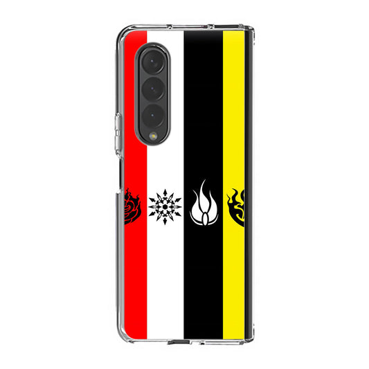 RWBY All Symbols Samsung Galaxy Z Fold 3 Case