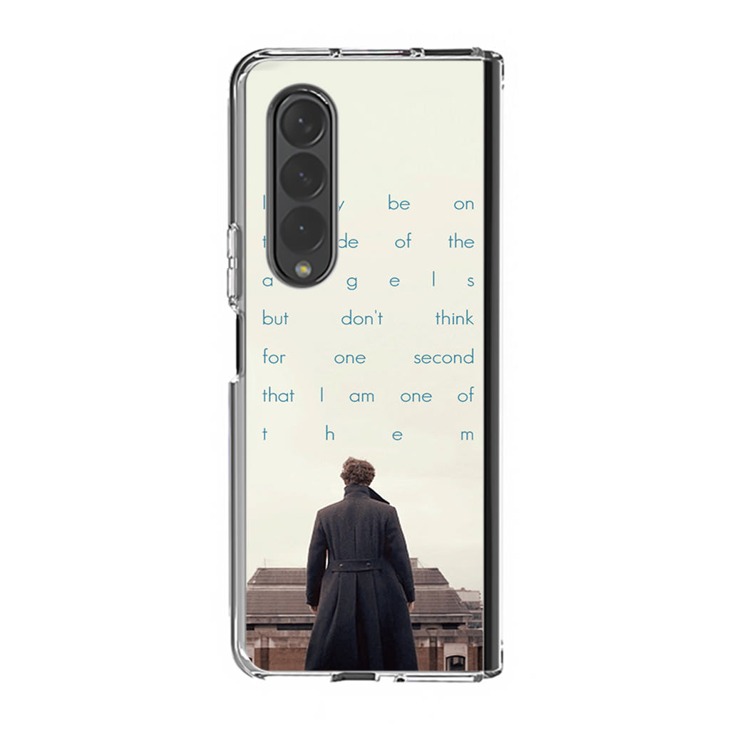 Sherlock Holmes Quote Samsung Galaxy Z Fold 3 Case