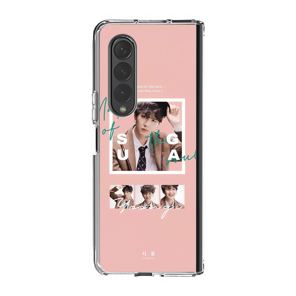 Suga Map Of The Soul BTS Samsung Galaxy Z Fold 3 Case