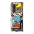 The Lovers Tarot Card Samsung Galaxy Z Fold 4 Case