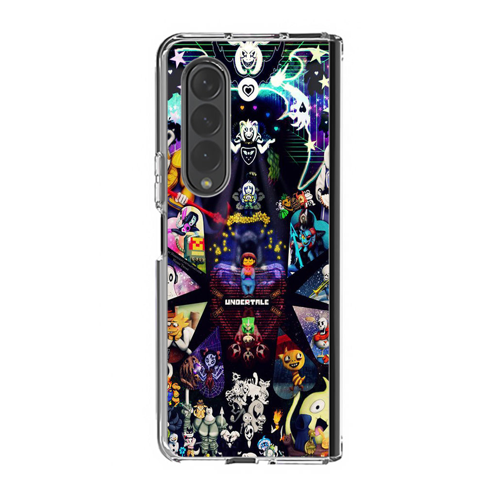 Undertale All Characters Samsung Galaxy Z Fold 4 Case