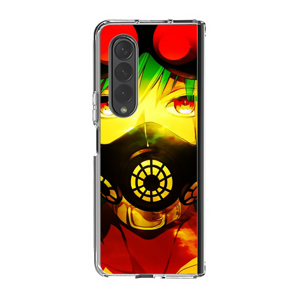 Vocaloid Gas Mask Gumi Samsung Galaxy Z Fold 4 Case