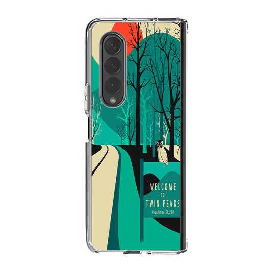 Welcome To Twin Peaks Samsung Galaxy Z Fold 4 Case