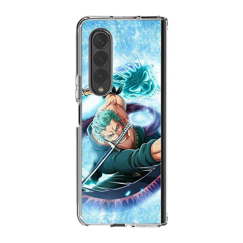 Zoro The Dragon Swordsman Samsung Galaxy Z Fold 3 Case