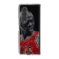 Michael Jordan The Legend Samsung Galaxy Z Fold 3 Case