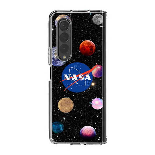 NASA Planets Samsung Galaxy Z Fold 4 Case