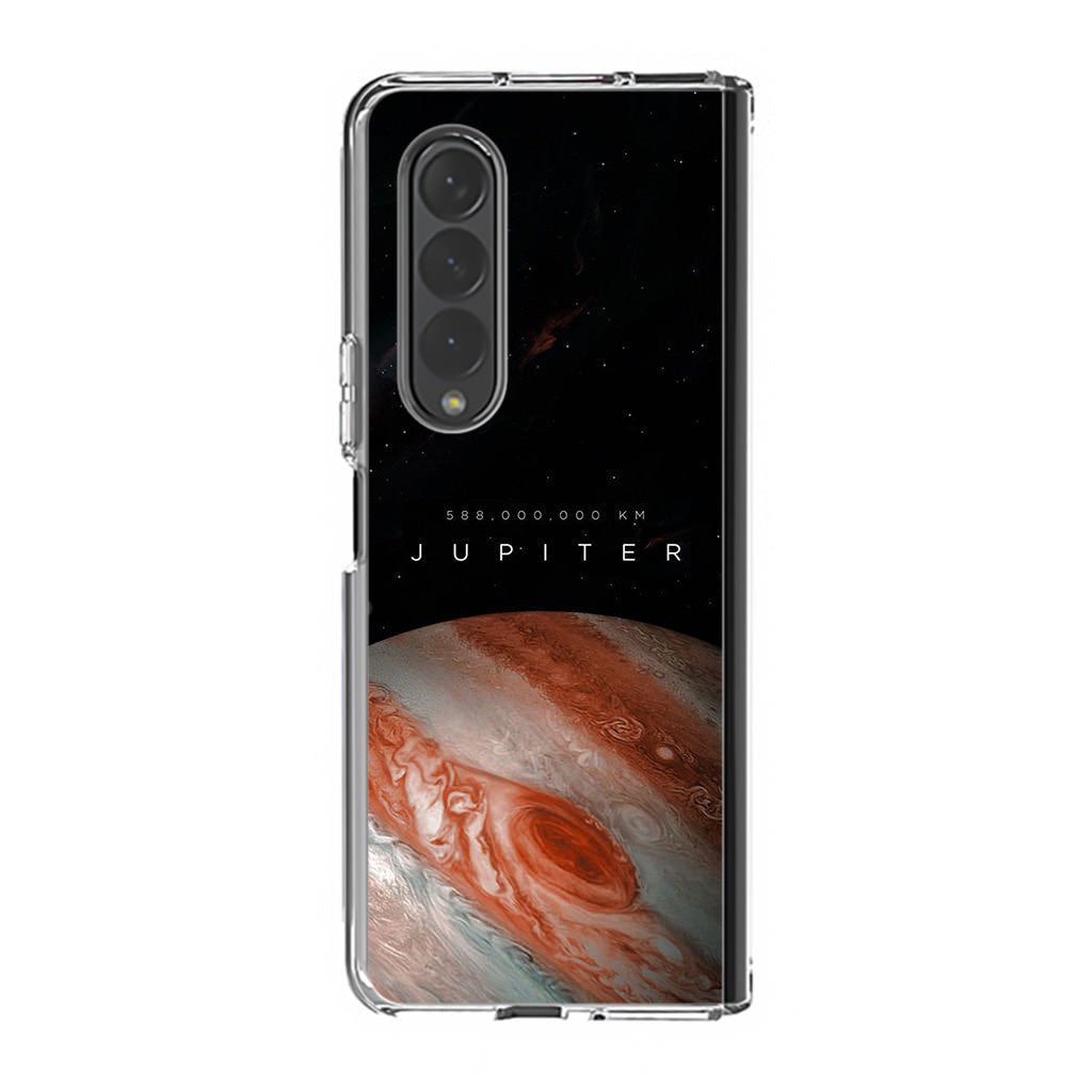 Planet Jupiter Samsung Galaxy Z Fold 3 Case