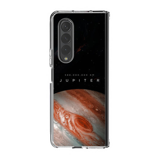 Planet Jupiter Samsung Galaxy Z Fold 4 Case