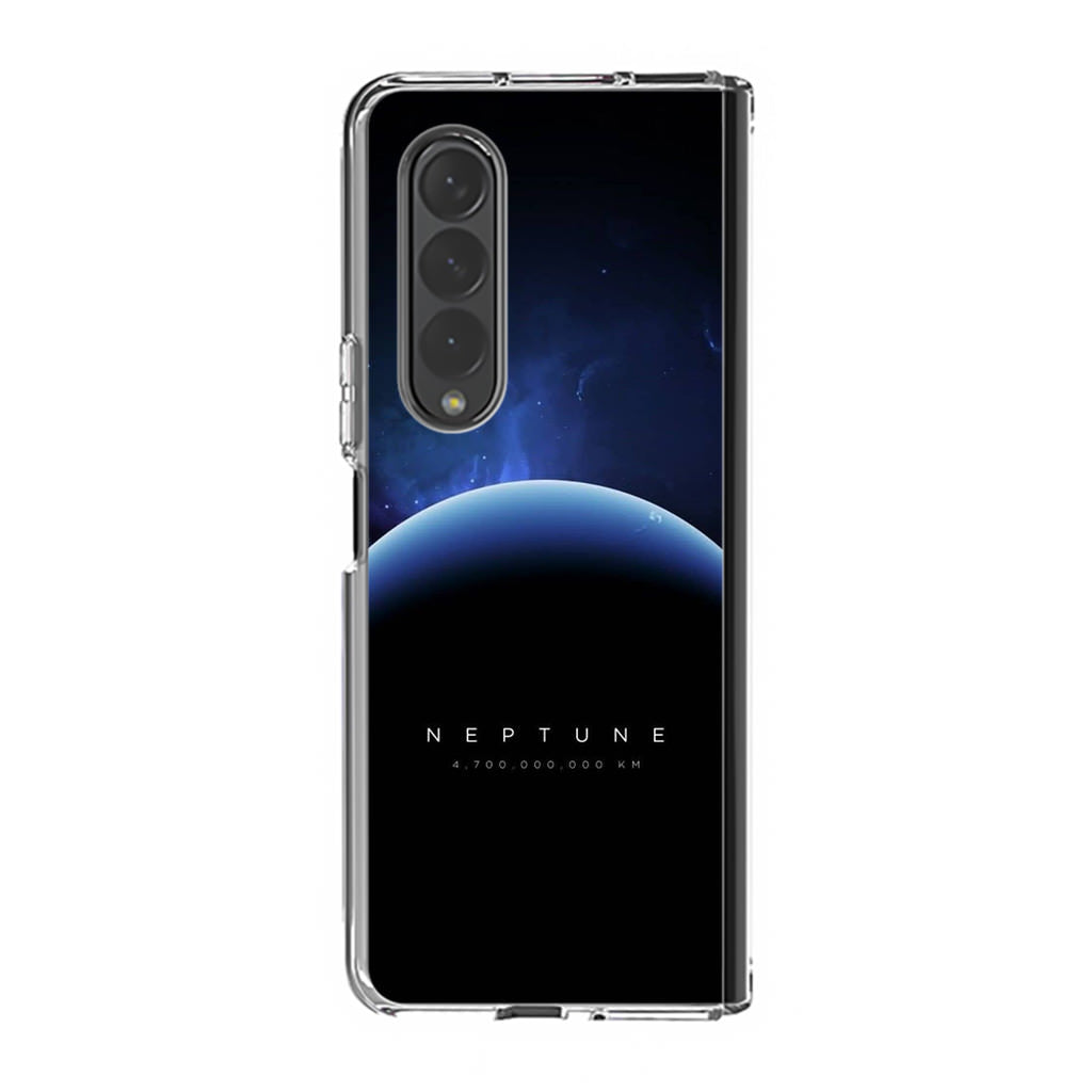 Planet Neptune Samsung Galaxy Z Fold 3 Case