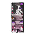 The Powerful Eyes on Naruto Samsung Galaxy Z Fold 4 Case