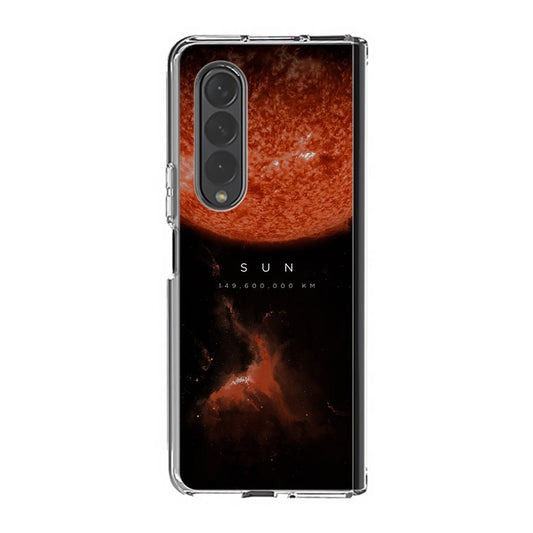 The Sun Samsung Galaxy Z Fold 3 Case