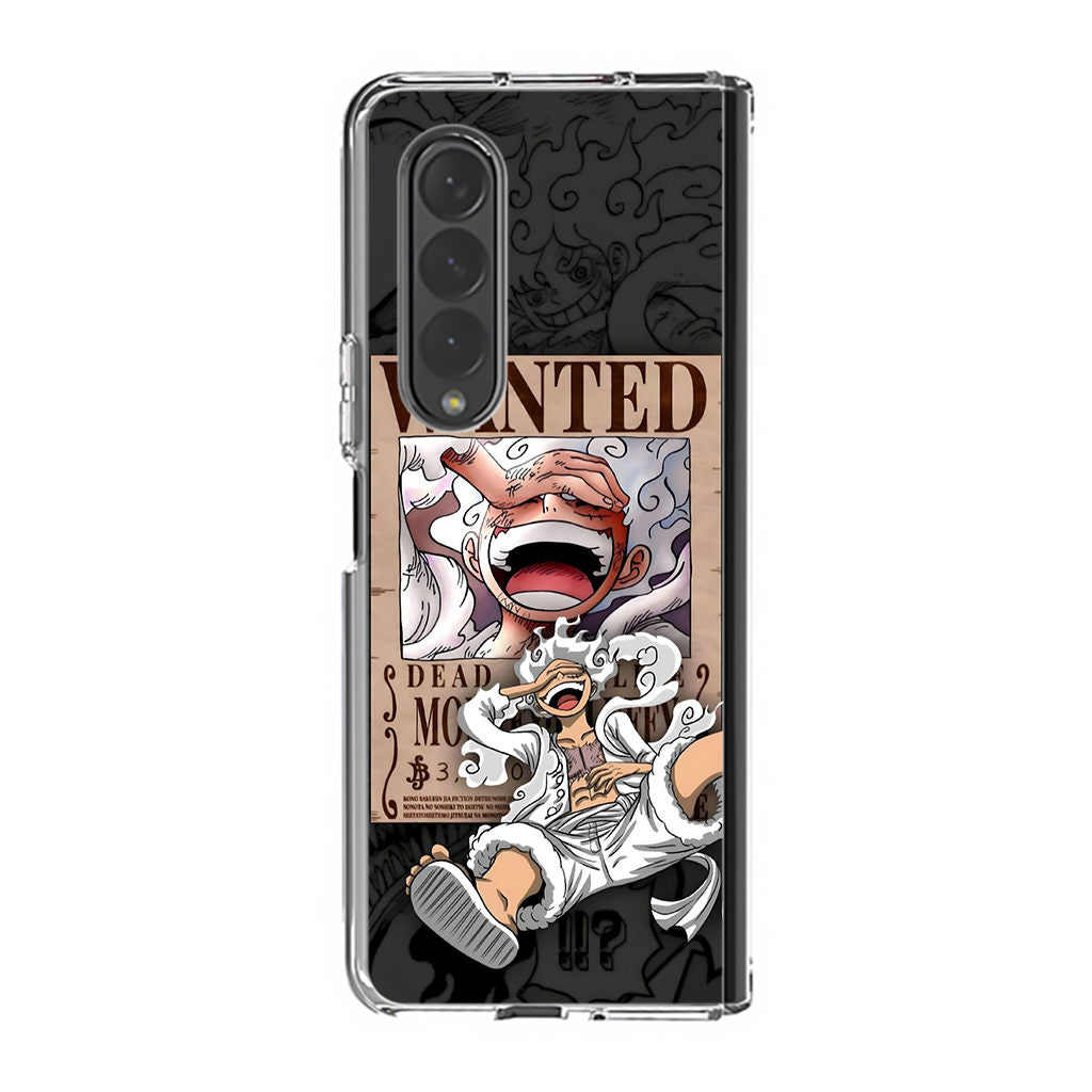 Gear 5 With Poster Samsung Galaxy Z Fold 3 Case