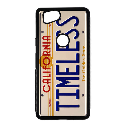 Back to the Future License Plate Timeless Google Pixel 2 Case