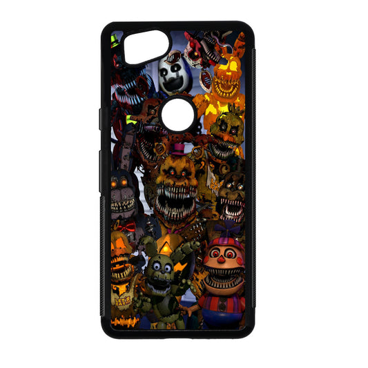 Five Nights at Freddy's Scary Characters Google Pixel 2 Case