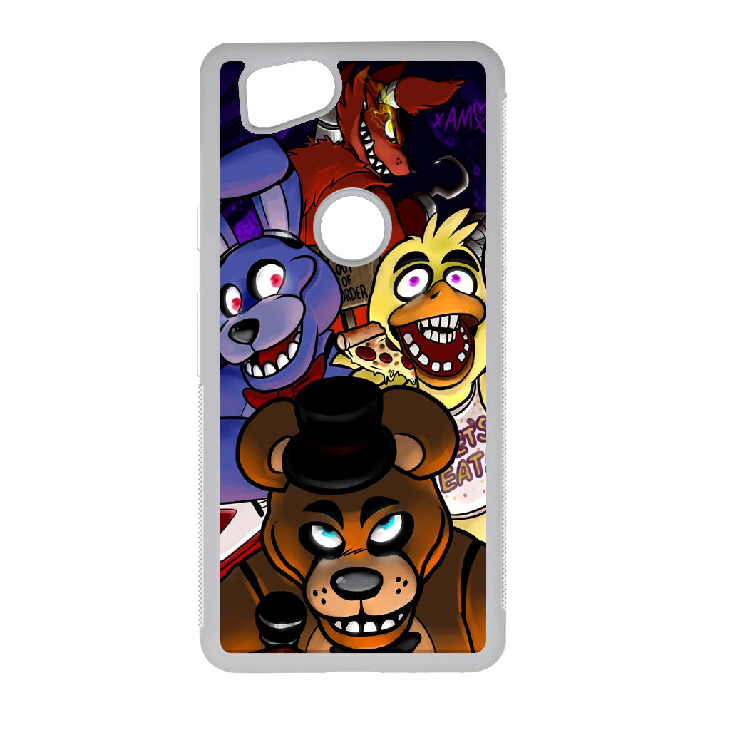 Five Nights at Freddy's Characters Google Pixel 2 Case