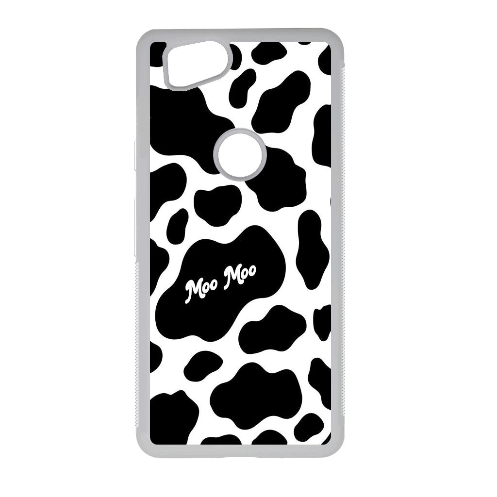 Moo Moo Pattern Google Pixel 2 Case