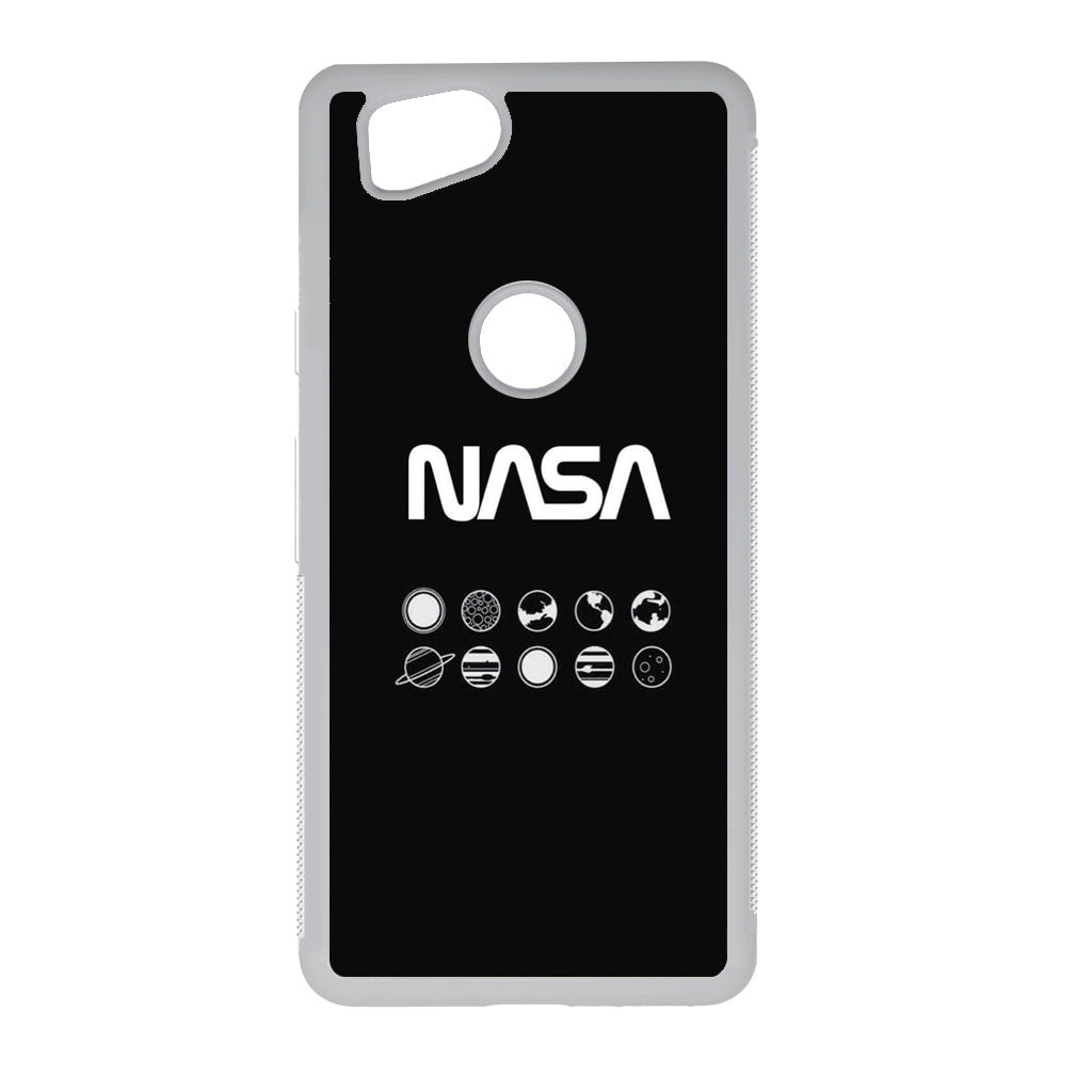 NASA Minimalist Google Pixel 2 Case