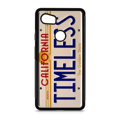 Back to the Future License Plate Timeless Google Pixel 2 XL Case