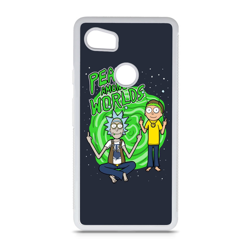 Rick And Morty Peace Among Worlds Google Pixel 2 XL Case