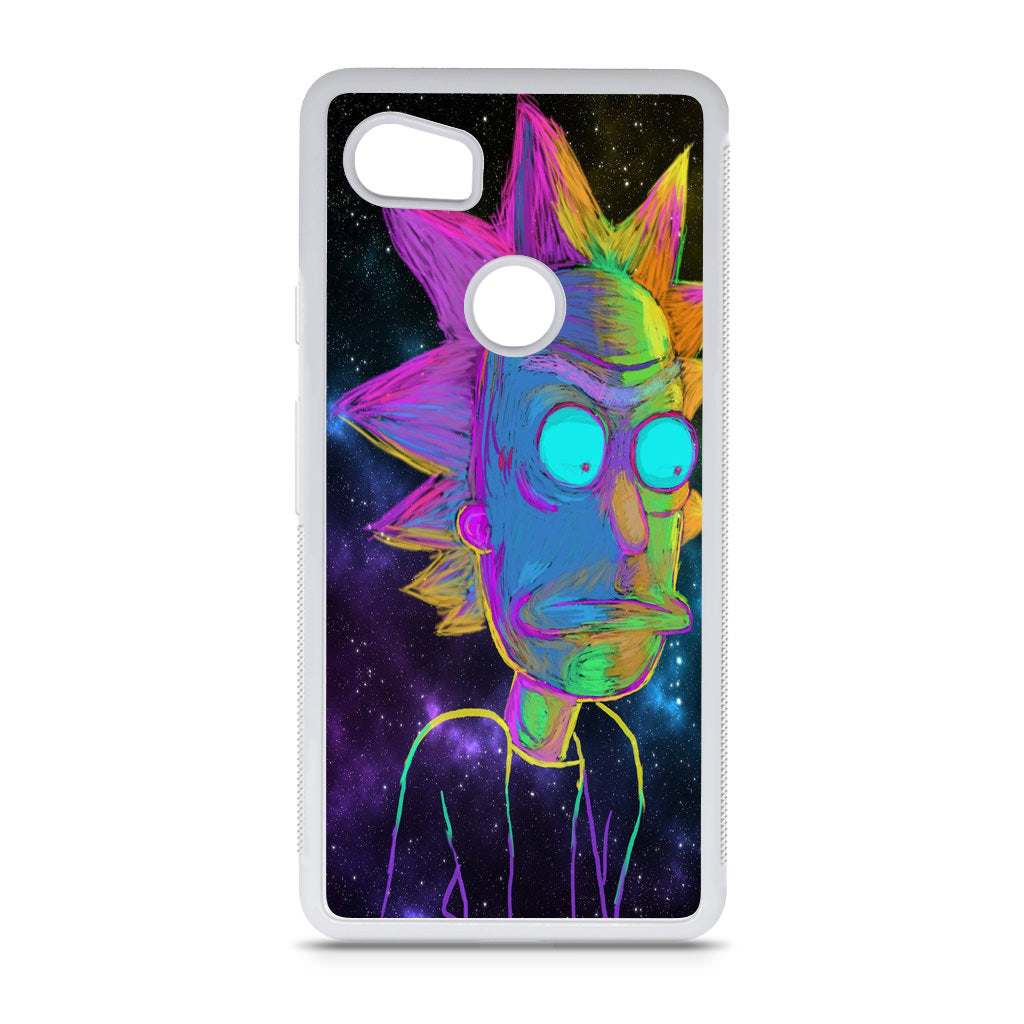 Rick Colorful Crayon Space Google Pixel 2 XL Case