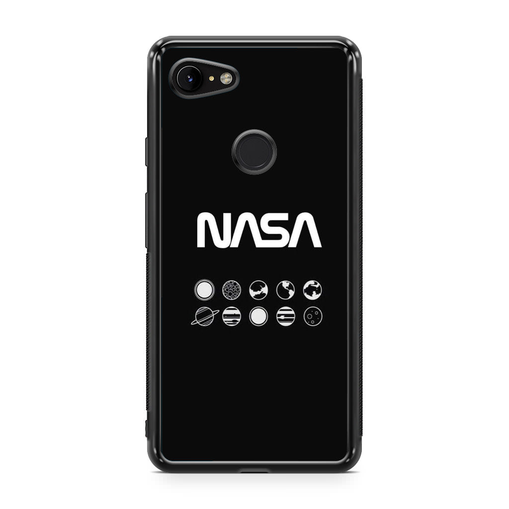 NASA Minimalist Google Pixel 3 / 3 XL / 3a / 3a XL Case