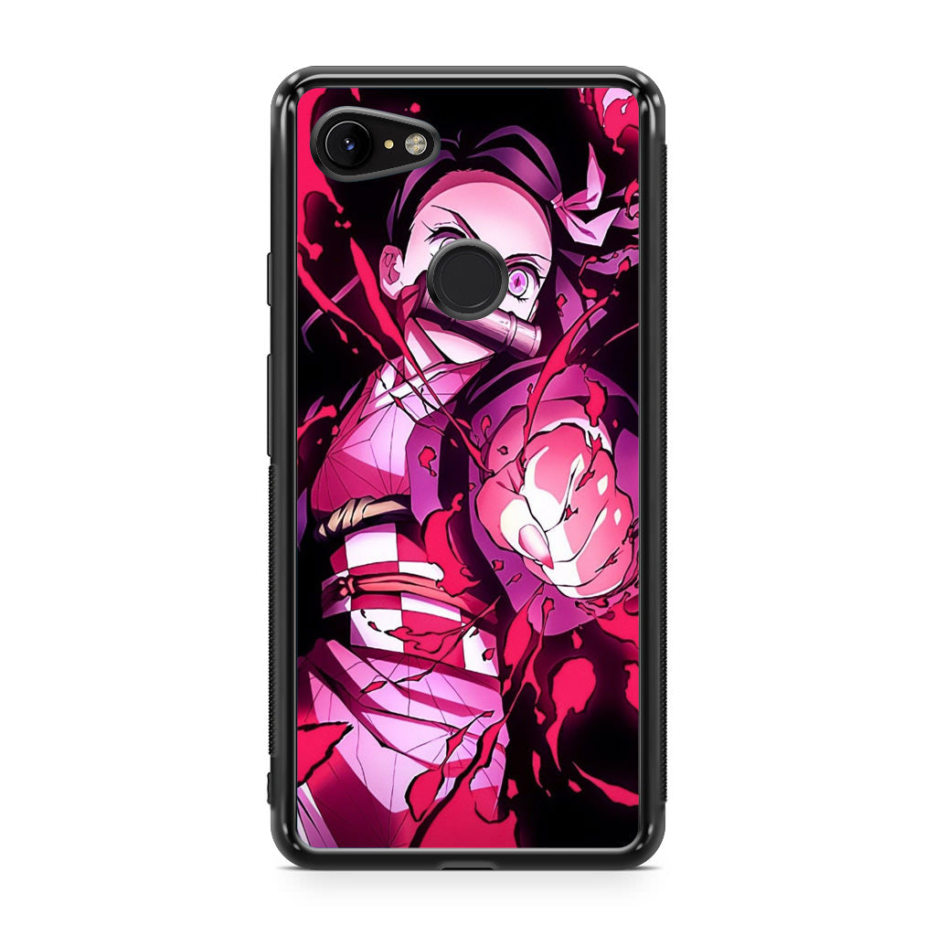 Nezuko Blood Demon Art Google Pixel 3 / 3 XL / 3a / 3a XL Case