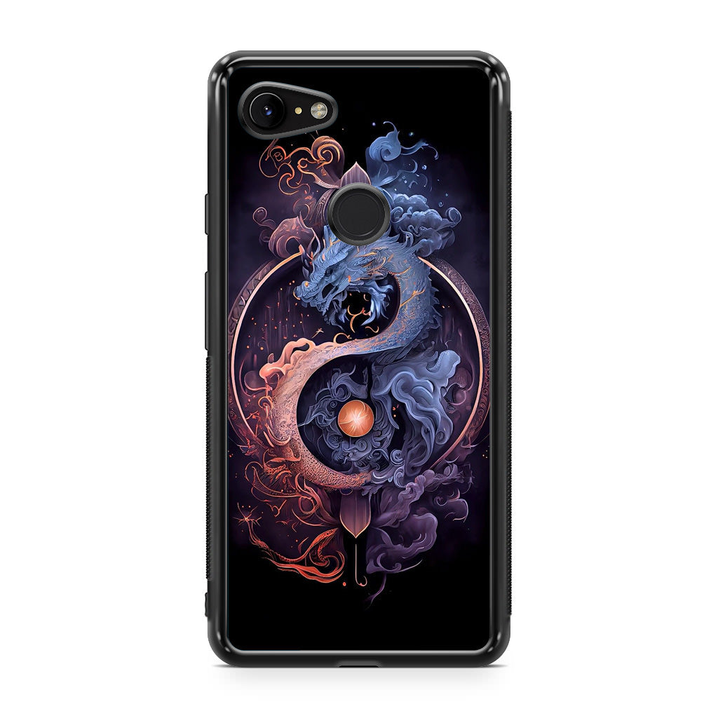 Dragon Yin Yang Google Pixel 3 / 3 XL / 3a / 3a XL Case