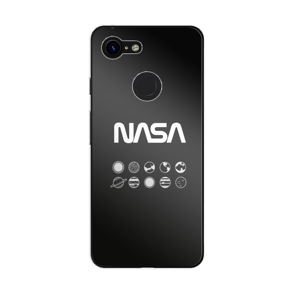 NASA Minimalist Google Pixel 3 / 3 XL / 3a / 3a XL Case