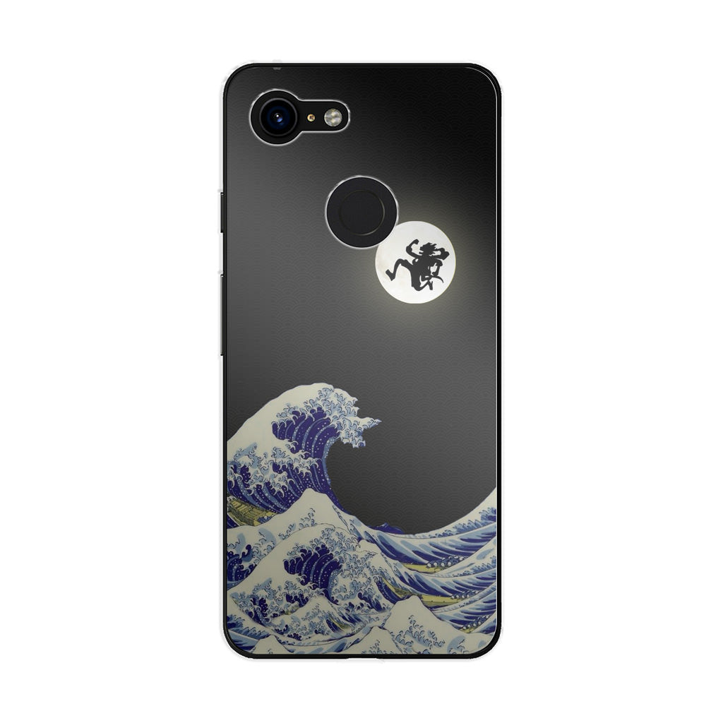 God Of Sun Nika With The Great Wave Off Google Pixel 3 / 3 XL / 3a / 3a XL Case