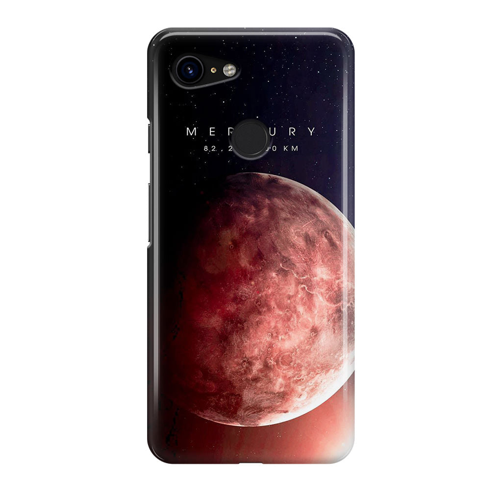 Planet Mercury Google Pixel 3 / 3 XL / 3a / 3a XL Case