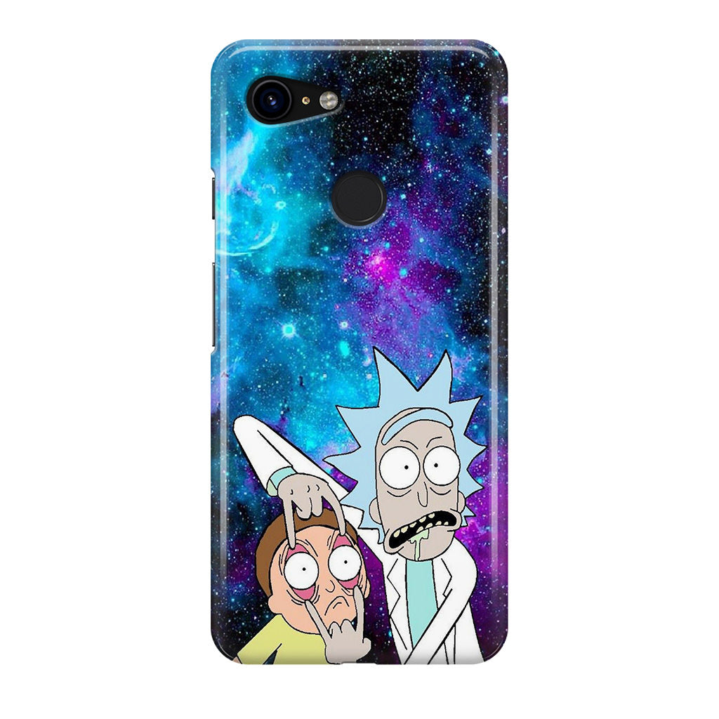 Rick And Morty Open Your Eyes Google Pixel 3 / 3 XL / 3a / 3a XL Case