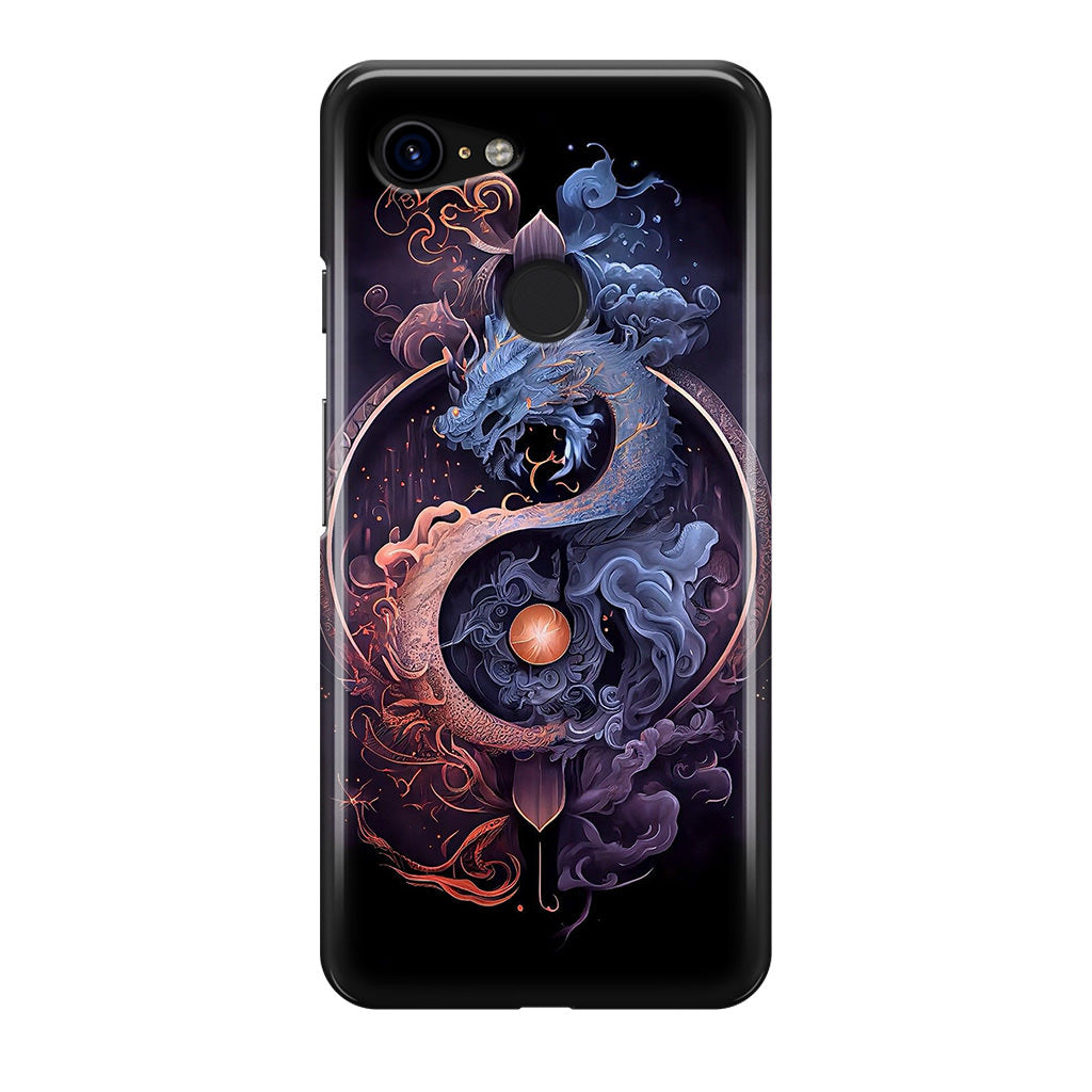 Dragon Yin Yang Google Pixel 3 / 3 XL / 3a / 3a XL Case