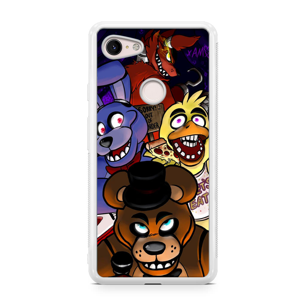 Five Nights at Freddy's Characters Google Pixel 3 / 3 XL / 3a / 3a XL Case